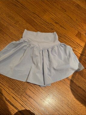 Aerie Light Blue Women's crossover flowy shorts